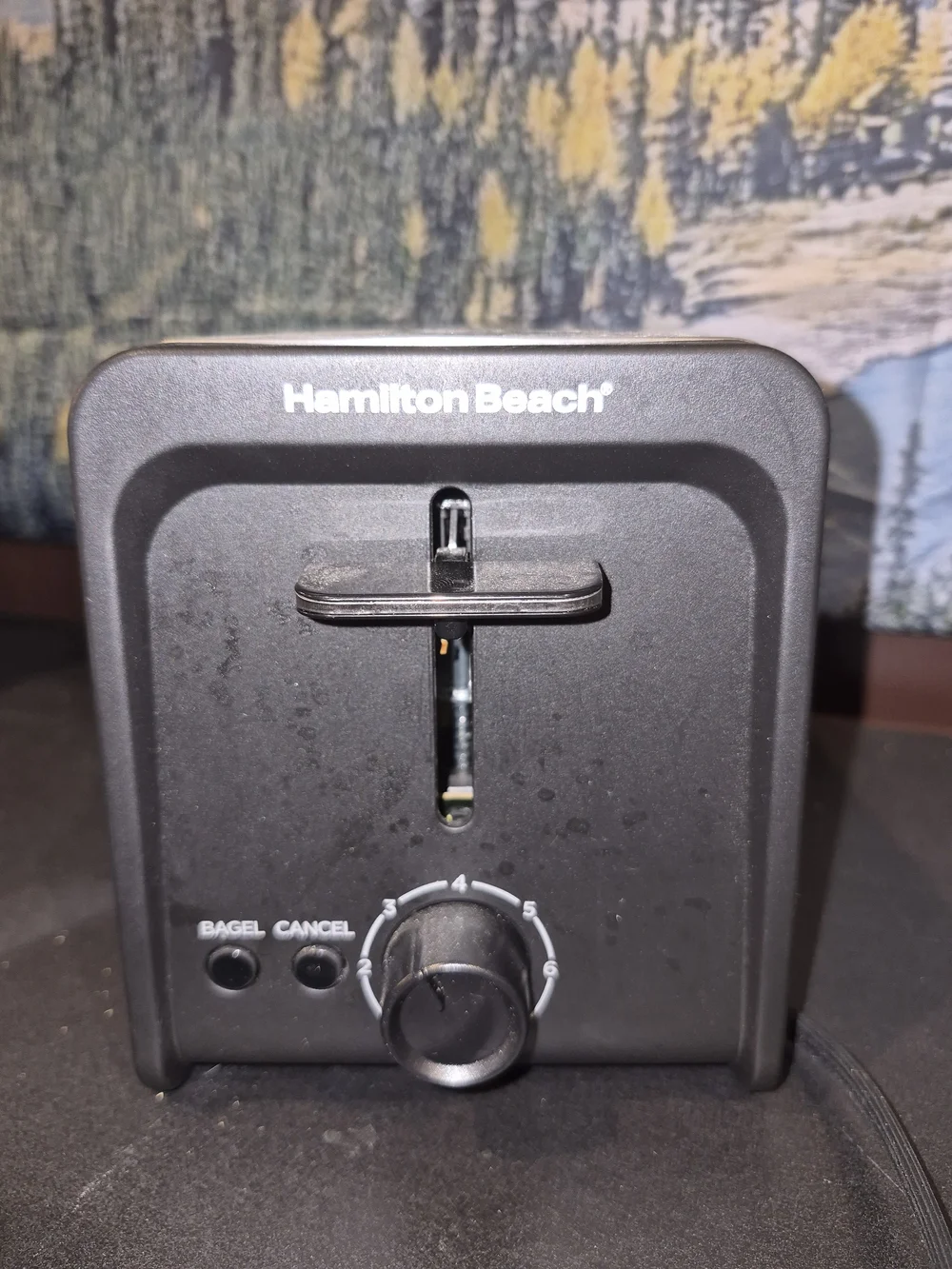 Hamilton Beach 2-Slice Extra-Wide Slot Toaster - Black & Stainless Steel